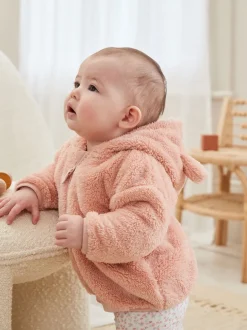 Next Rose - Veste à capuche bébé en polaire (0mois2ans) Discount