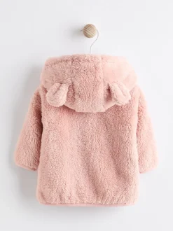 Next Rose - Veste à capuche bébé en polaire (0mois2ans) Discount