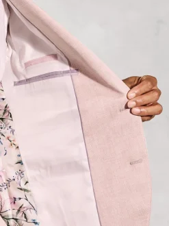 Brook Taverner Rose - Veste de costume texturée pour occasions Discount