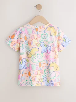 Next - T-shirt (3-16ans) Rose animaux de compagnie Sale