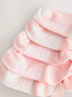 Baker by Ted Baker Rose avec nœud - Lot de 5 chaussettes fille Online