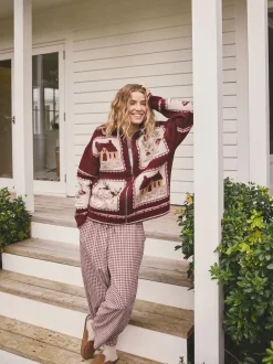 Next Rose baie - Cardigan en maille maison Sale