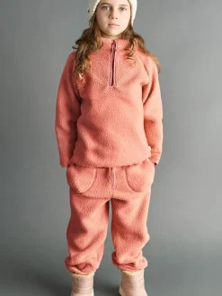 KIDLY by MORI Rose clair - Jogging sherpa rose clair New