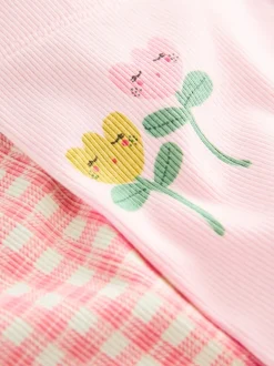 Next Rose clair - Lot de 5 leggings côtelés (3mois-7ans) Online