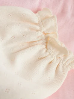 Next Rose clair à petites fleurs - Body à manches longues et salopette en velours côtelé imprimé bébé Ensemble 2 pièces (0mois-2ans) New