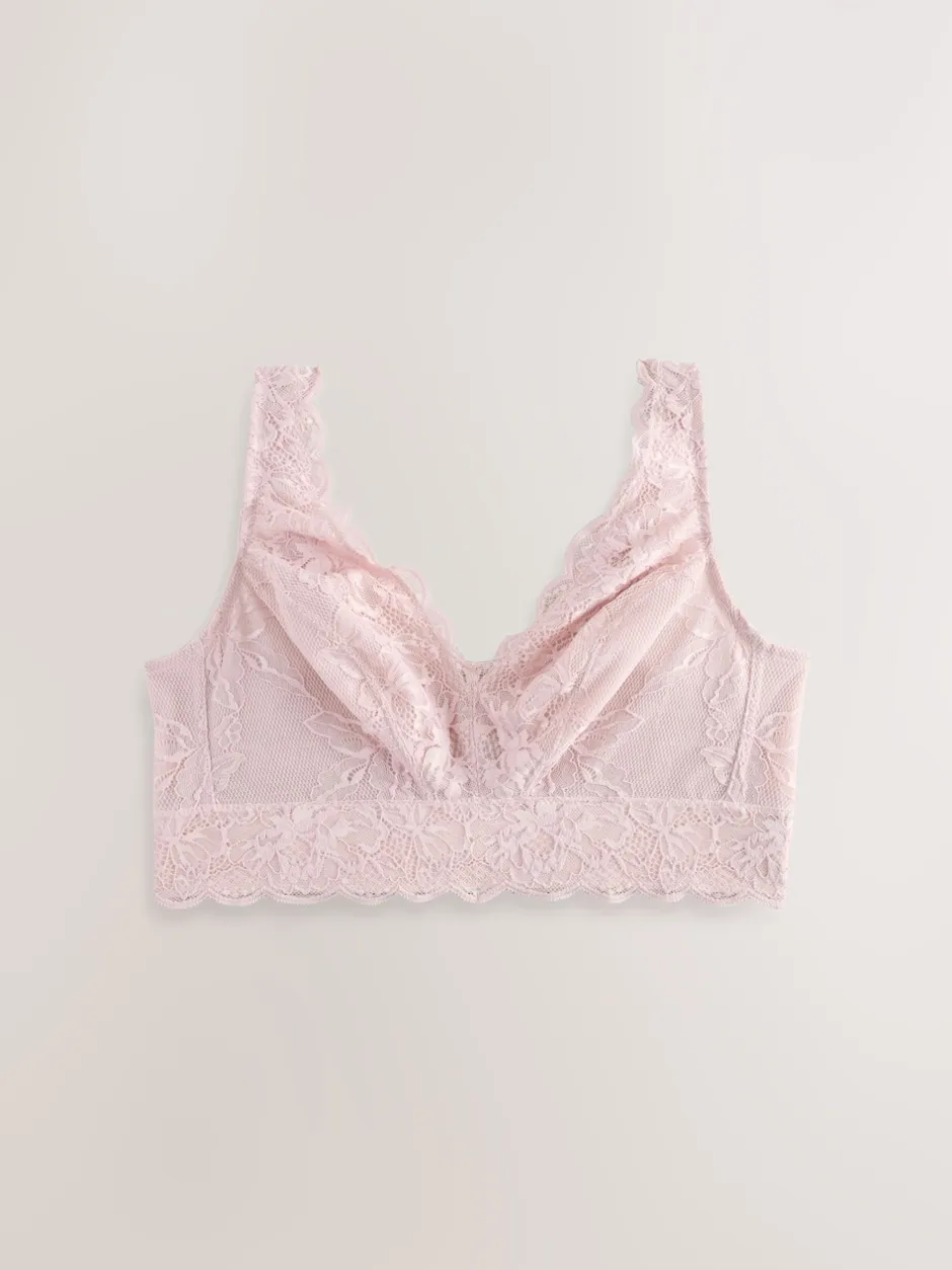 Next Rose clair - Soutien-gorge en dentelle maintien total Online