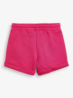 Benetton Rose foncé - Short en jersey Filles 100% coton Clearance