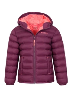 Mountain Warehouse - Veste matelassée imperméable Seasons II enfant Rose foncé New