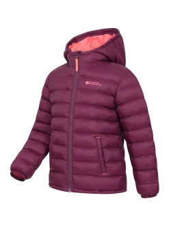 Mountain Warehouse - Veste matelassée imperméable Seasons II enfant Rose foncé New