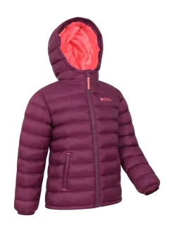 Mountain Warehouse - Veste matelassée imperméable Seasons II enfant Rose foncé New