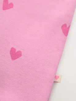 Next Rose imprimé cœur - Barboteuse bébé en jersey (0mois à3ans)