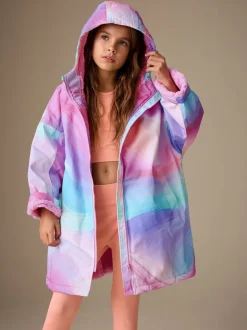 Next Rose imprimé marbré - Peignoir à langer imperméable (3-16ans) Hot