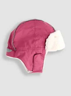 Jojo Maman Bébé Rose layette - Chapeau Trapper douillet Online