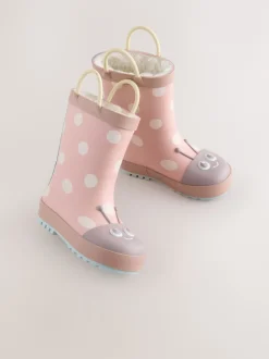 Next - Gérer Wellies Rose motif coccinelles