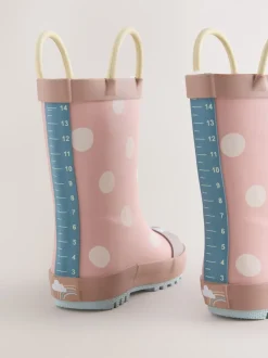 Next - Gérer Wellies Rose motif coccinelles
