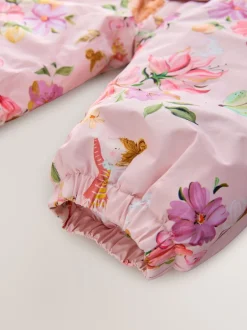 Next Rose motif fée - Combinaison de neige imperméable imprimée (3mths-7yrs) New