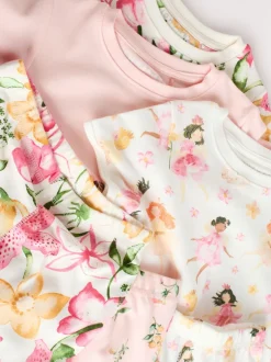 Next Rose motif fée - Pyjama court 3 Pack (9mois-10ans) Online