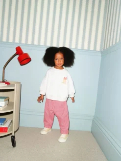 Next - Ensemble Sweat-shirt et jogging Coupe ballon (3mois -7ans) Rose motif gâteau Outlet