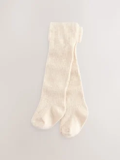 Next Rose neutre texturé - Lot de 3 collants bébé (0 mois-2 ans) Online