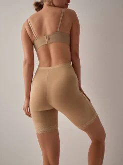 Next Rose Nude - Short anti-chafe en coton mélangé 2 Pack New