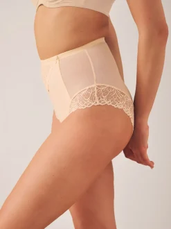 Next Rose Nude - Slips gainants fermes pour le contrôle du ventre Culotte taille haute Hot