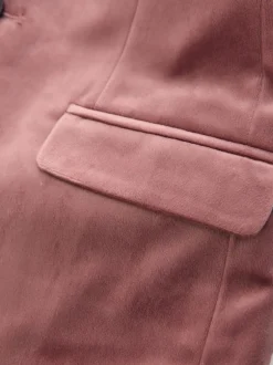 Next Rose pâle - Blazer en velours (3-16ans) Best