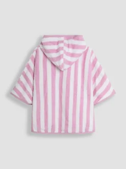 Jojo Maman Bébé Rose pâle - Poncho 100% coton en éponge