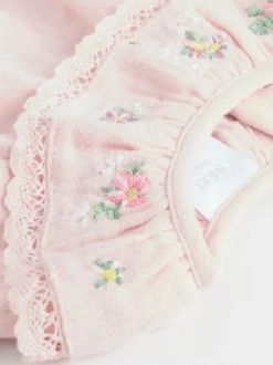 Next Rose rose - Haut bébé à manches longues et leggings Ensemble 2 pièces (0mois-2ans) Outlet