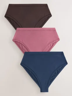 Next Rose rose - Lot de 3 culottes en coton Ultimate Comfort Discount