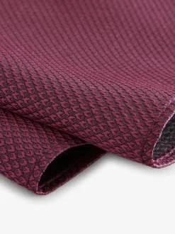 Next - Ensemble cravate et pochette texturées Rose rouge Online