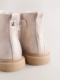 Next Rose scintillant - Bottines à lacets Best