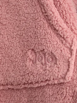 Jojo Maman Bébé Rose souris - Couverture douillette à capuche New