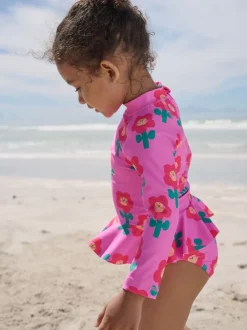 Next Rose Stampy Fleuri - Ensemble de natation Sunsafe (3mths-7yrs)