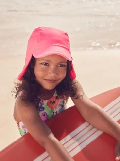 Next Rose vif - Chapeau de légionnaire de natation (3mths-10yrs) Discount