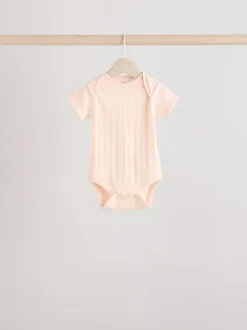 Next Rose vif - Lot de 5 bodies bébé à manches courtes Sale