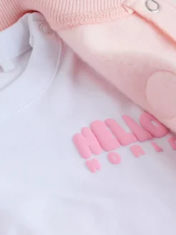 Next Rose/Blanc - Ensemble veste, haut et leggings bébé 3 pièces (0mois-2ans) Hot