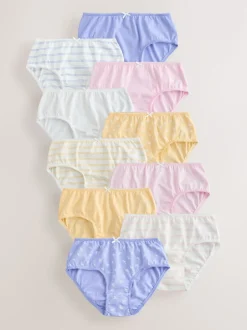 Next Rose/Blanc - Paquet de slips 10 (1.5-16ans) New