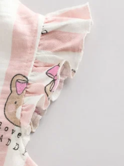 Next Rose/Blanc Rayure I Love My Daddy - Barboteuse Baby Bloomer Online