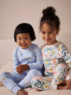 Next Rose/Bleu - Lot de 3 pyjamas Snuggle (9mois-16ans) Online