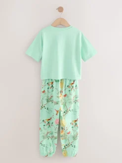 Next Rose/Bleu - Lot de 3 pyjamas fleuris (3-16ans)