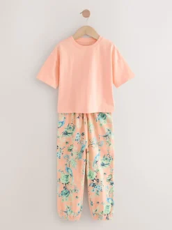 Next Rose/Bleu - Lot de 3 pyjamas fleuris (3-16ans)