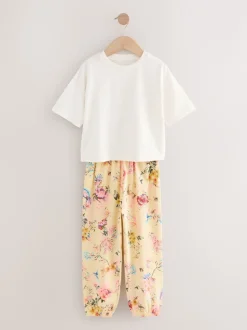 Next Rose/Bleu - Lot de 3 pyjamas fleuris (3-16ans)