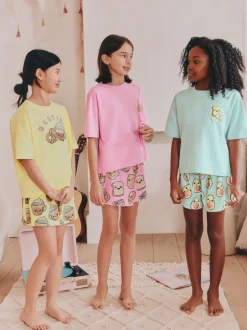 Next Rose/Bleu - Lot de 3 pyjamas (3-16ans) Discount