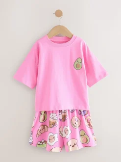 Next Rose/Bleu - Lot de 3 pyjamas (3-16ans) Discount