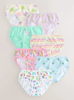 Next - Paquet de slips 7 (1.5-12ans) Rose/Bleu Sale