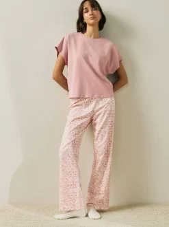 Next Rose/bleu fleuri - Lot de 2 pyjamas à manches courtes Sale
