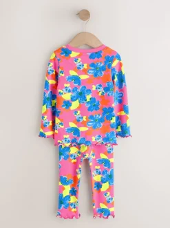 Next Rose/Bleu Fleuri Vif - Lot de 3 pyjamas Snuggle (9mois-16ans) Online