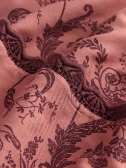 Laura Ashley - Peignoir Josette Rose/Bourgogne Best