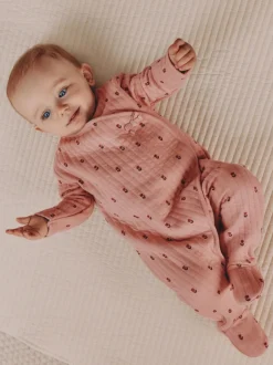 Next Rose/Crème - Lot de 2 dors-bien matelassés bébé Best