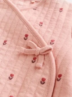 Next Rose/Crème - Lot de 2 dors-bien matelassés bébé Best